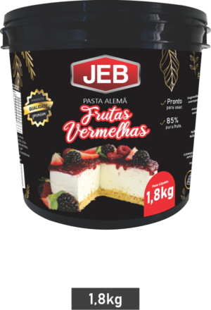 Pasta Alemã Frutas Vermelhas